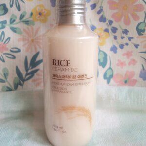 The Face Shop Rice Ceramide Moisturizing Emulsion 5.0 FL. OZ (150 ml).